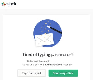 Magic-Link slack 