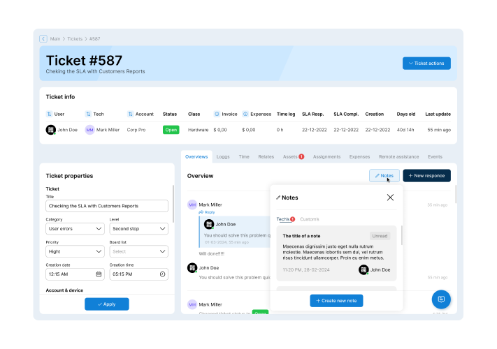 Remote Assistance & Chat